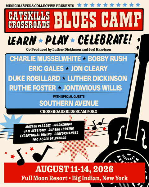 Catskills Blues Camp Poster